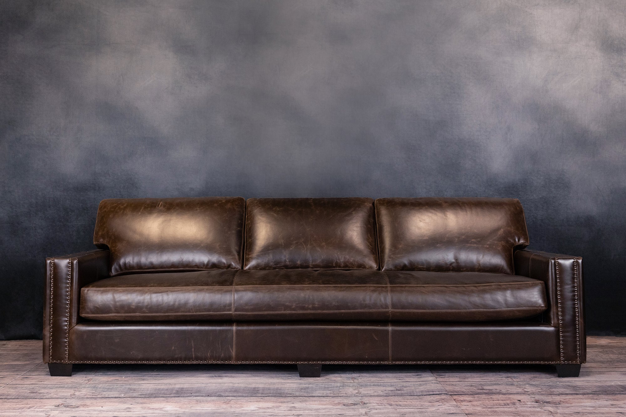 TORINO LEATHER LARGE BENCH SOFA