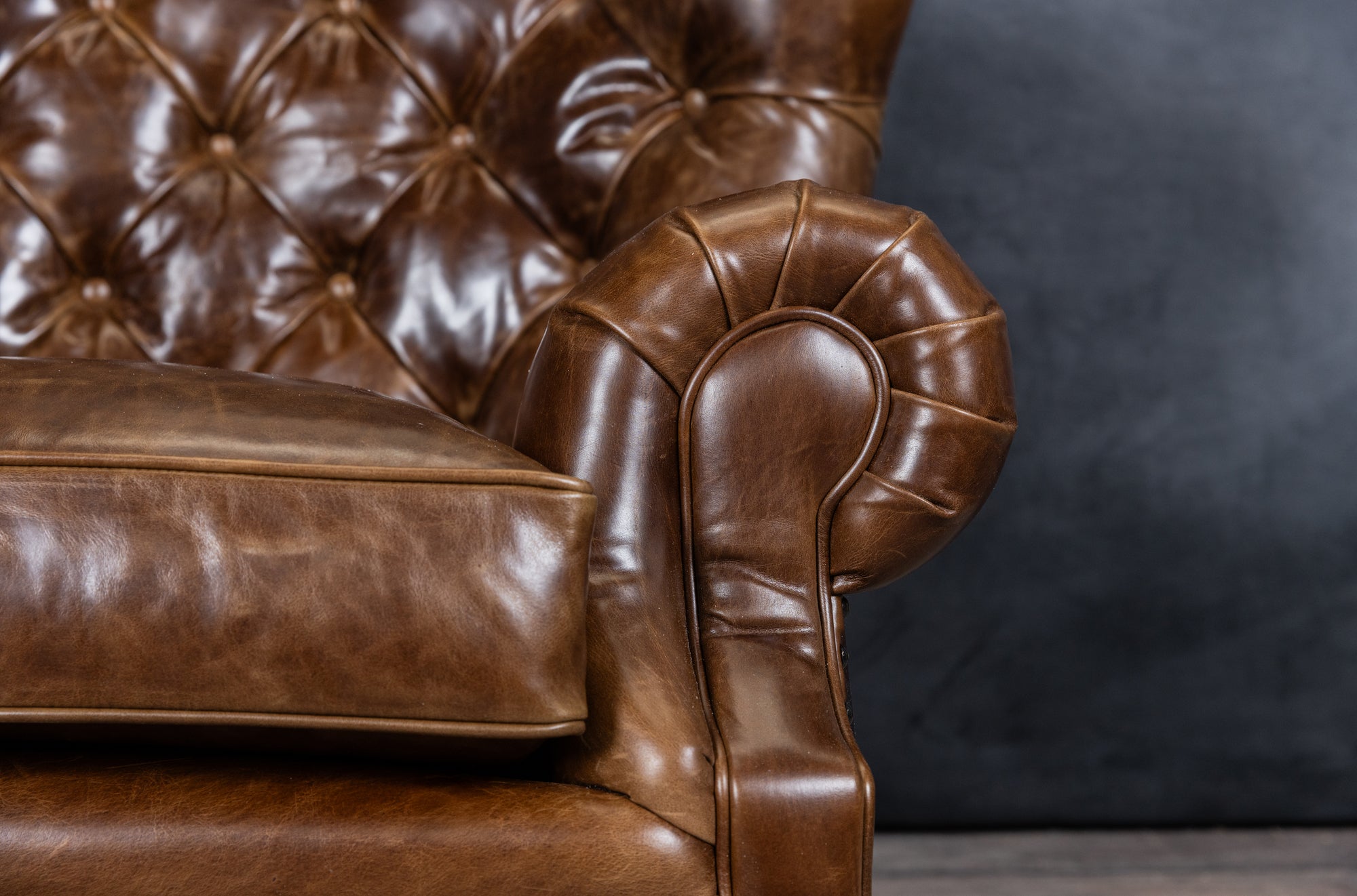 REMINGTON LEATHER CHAIR