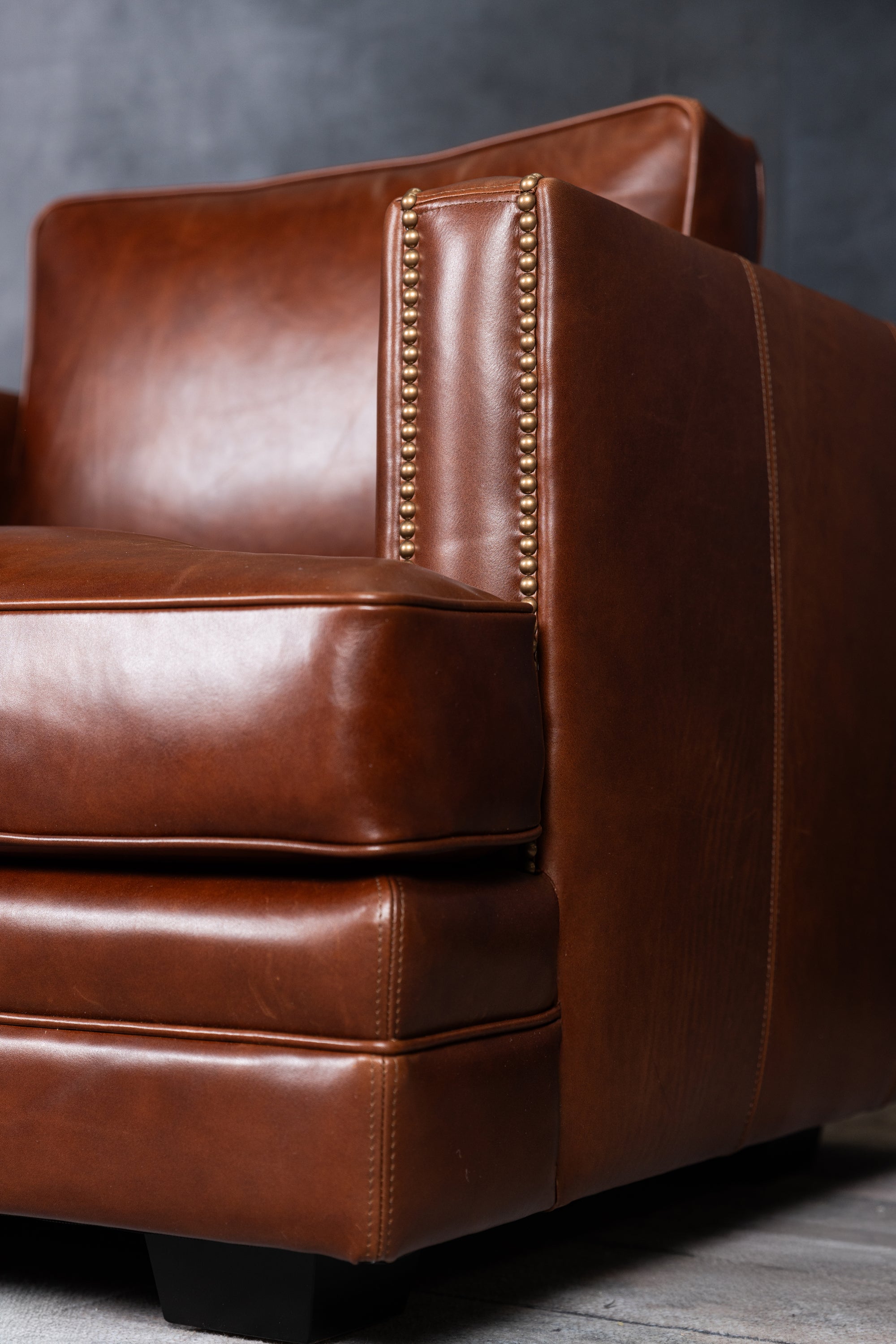 HAMILTON LEATHER CHAIR