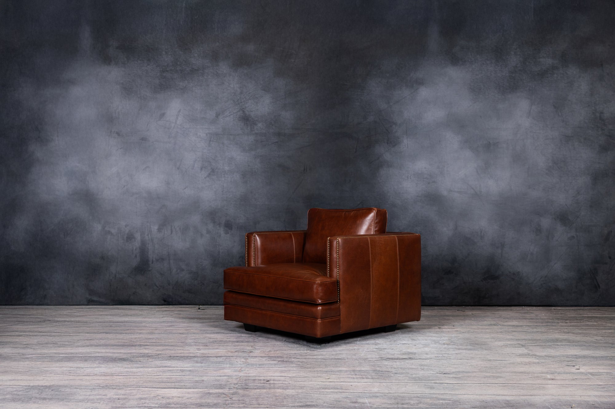 HAMILTON LEATHER CHAIR