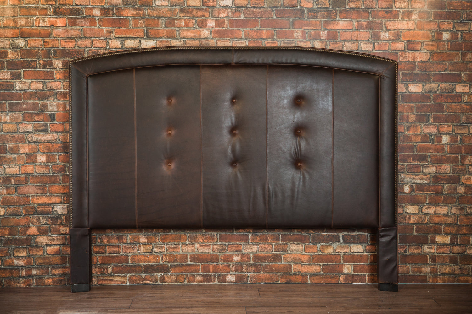 CAMELOT LEATHER HEADBOARD