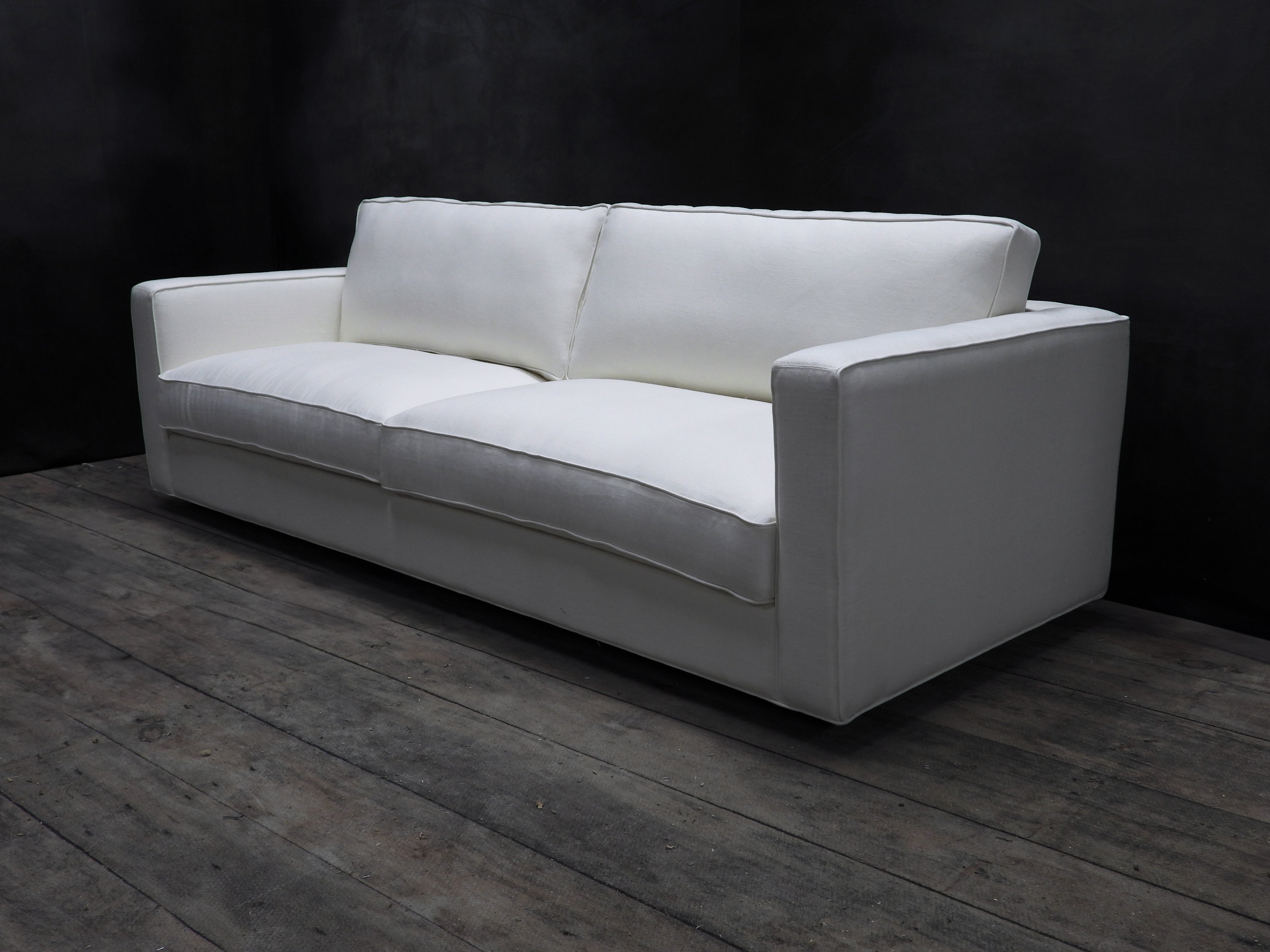 MADISON LEATHER SOFA SLIM ARM