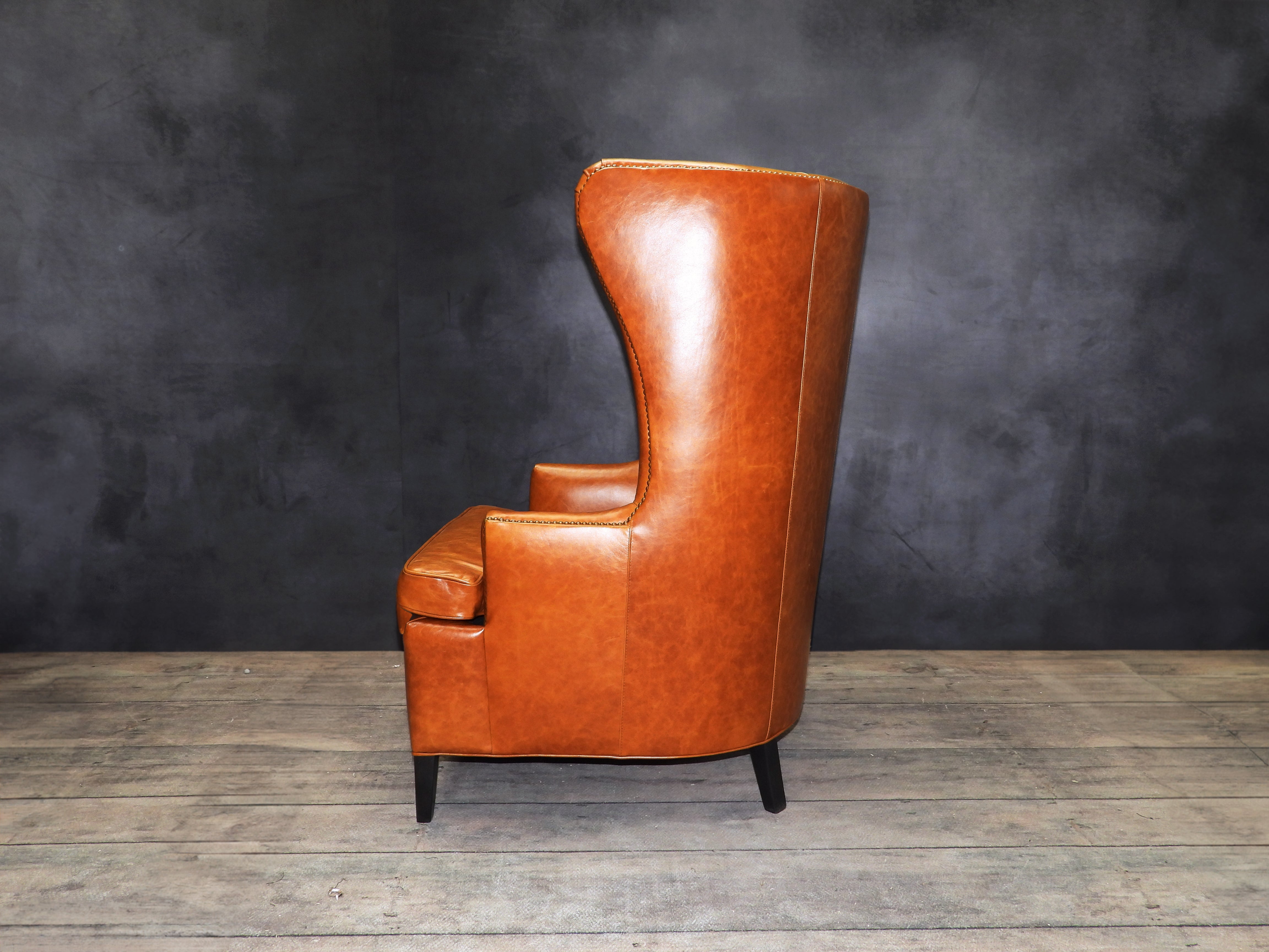 SIR GALAHAD LEATHER CHAIR