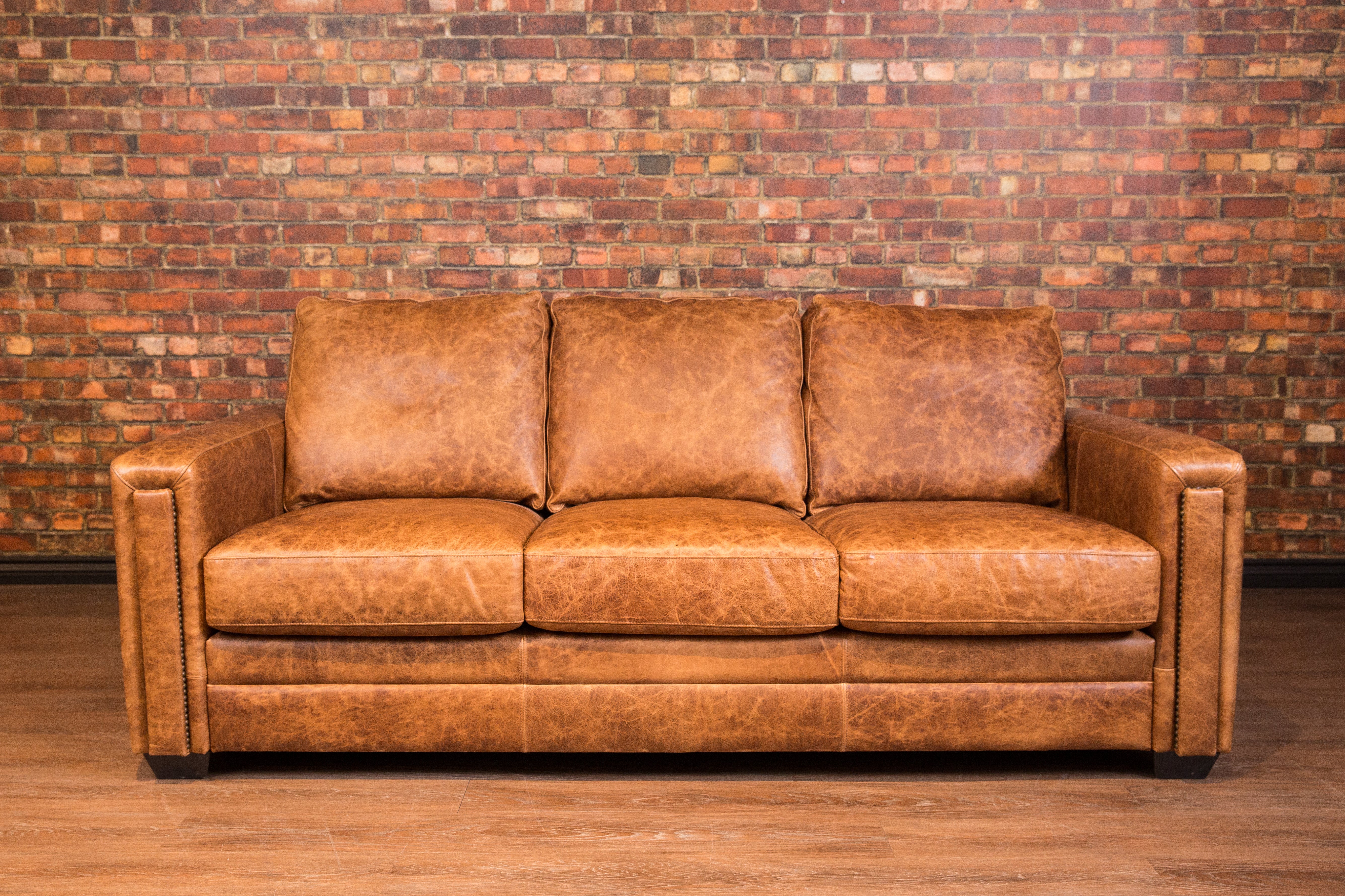 OREGON LEATHER SOFA