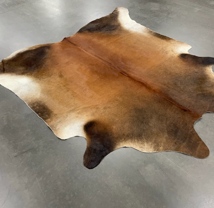 Watusi Brown Cowhide