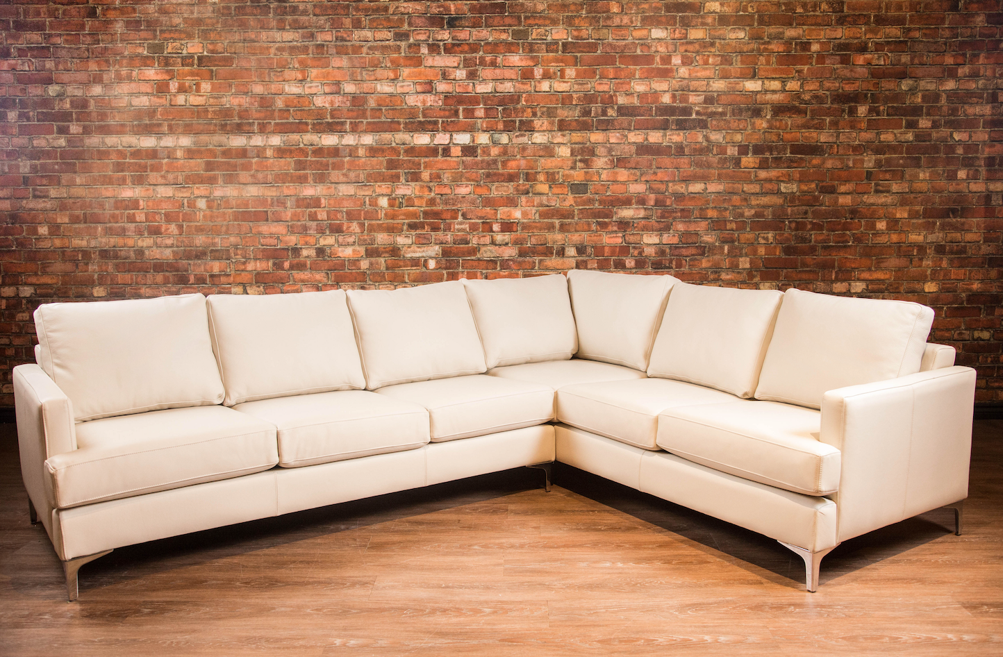 NEWYORK LEATHER SECTIONAL LHF