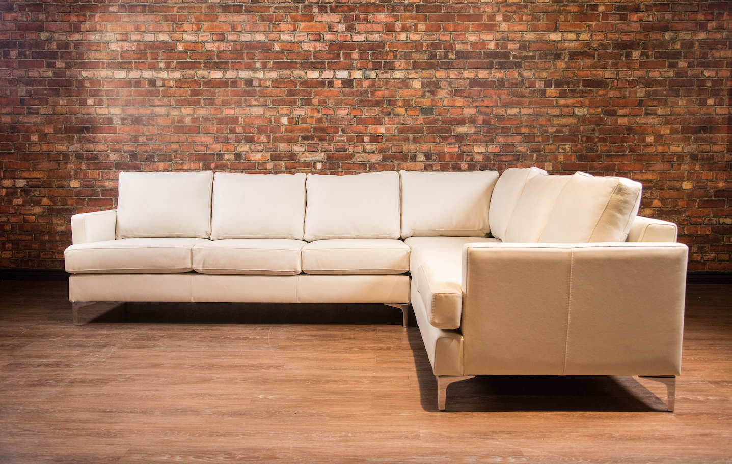 NEWYORK LEATHER SECTIONAL LHF